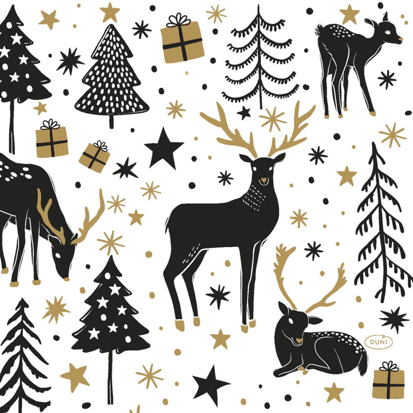 Duni Servietten Magic Winter 33x33 cm