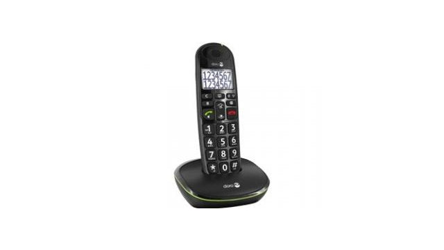 Doro Telefon Easy 110 Big Button Care Dect Phone Schwarz
