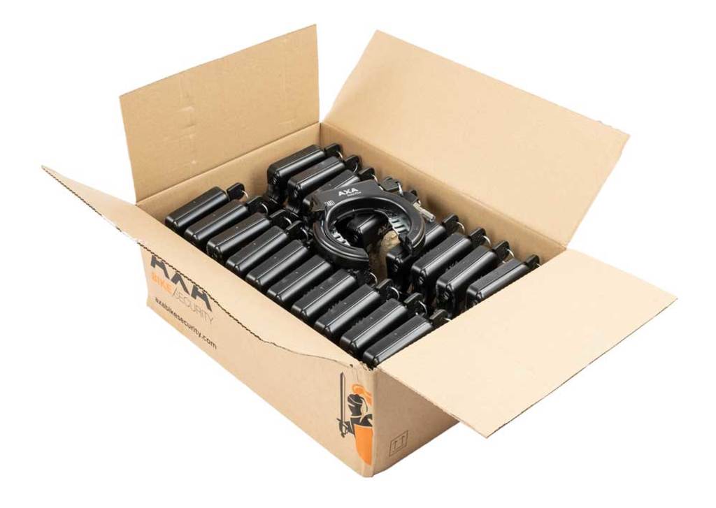 AXA Safety Lock Solid Plus Fender Bev. Kunst ** Schwarz