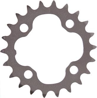 Shimano-Kette Top 22t Deore FC-M530 Silber