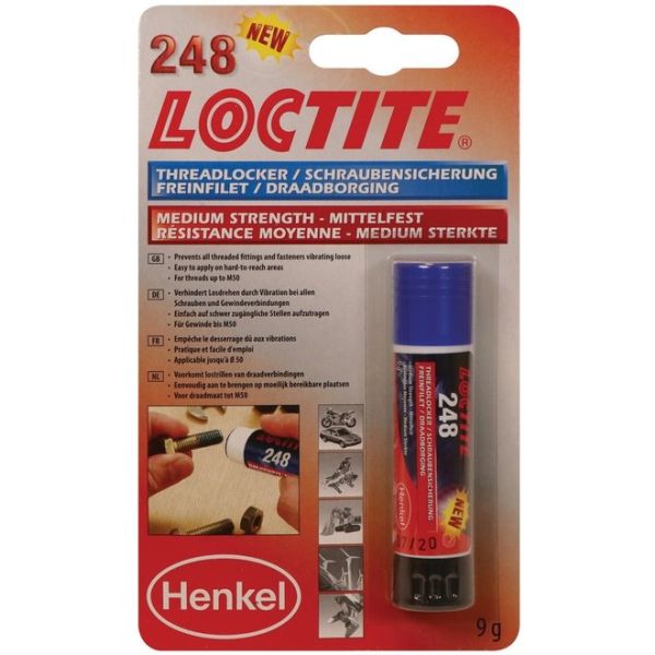 LOCTITE WIRE Assoziation 248 mittlere Stärke 9ml Blau