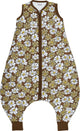 Meyco Baby Vintage Flower Baby Winterschlaf-Overall-Pullover – Schokolade – 80 cm – 2,0 Tog