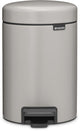 Brabantia Newicon Abfallbehälter – 12 Liter – weiches Grau