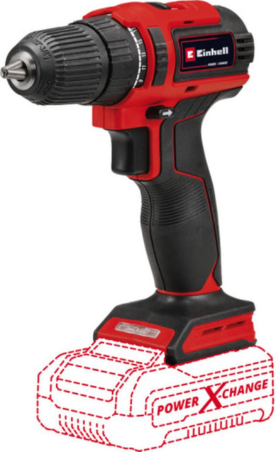 Einhell Akku-Bohrschrauber TE-CD 18 40 LI BL Solo – Power Akku und Ladegerät