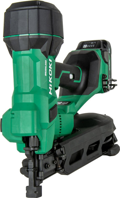 Hikoki NV1845DA W6Z – 18-Volt-Asphaltnagelnagler für 19–38 mm Asphaltnagelnägel in HSC IV, Lieferung ohne Batterien und Ladegerät – Weltneuheit