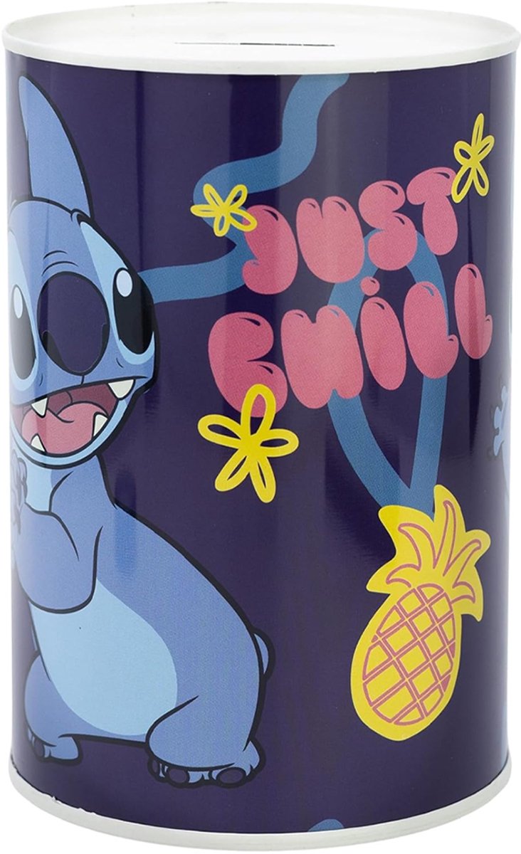 Lilo Stitch-Spardose aus Metall – Disney – 10 x 15 cm