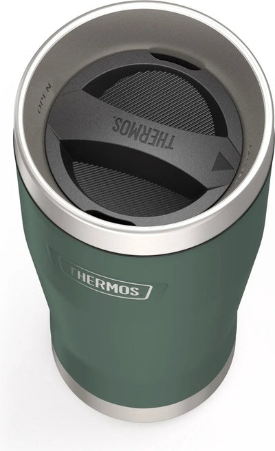 Thermos-Edelstahl-Icon-Isolierbecher – Reisebecher – Wald matt – 470 ml