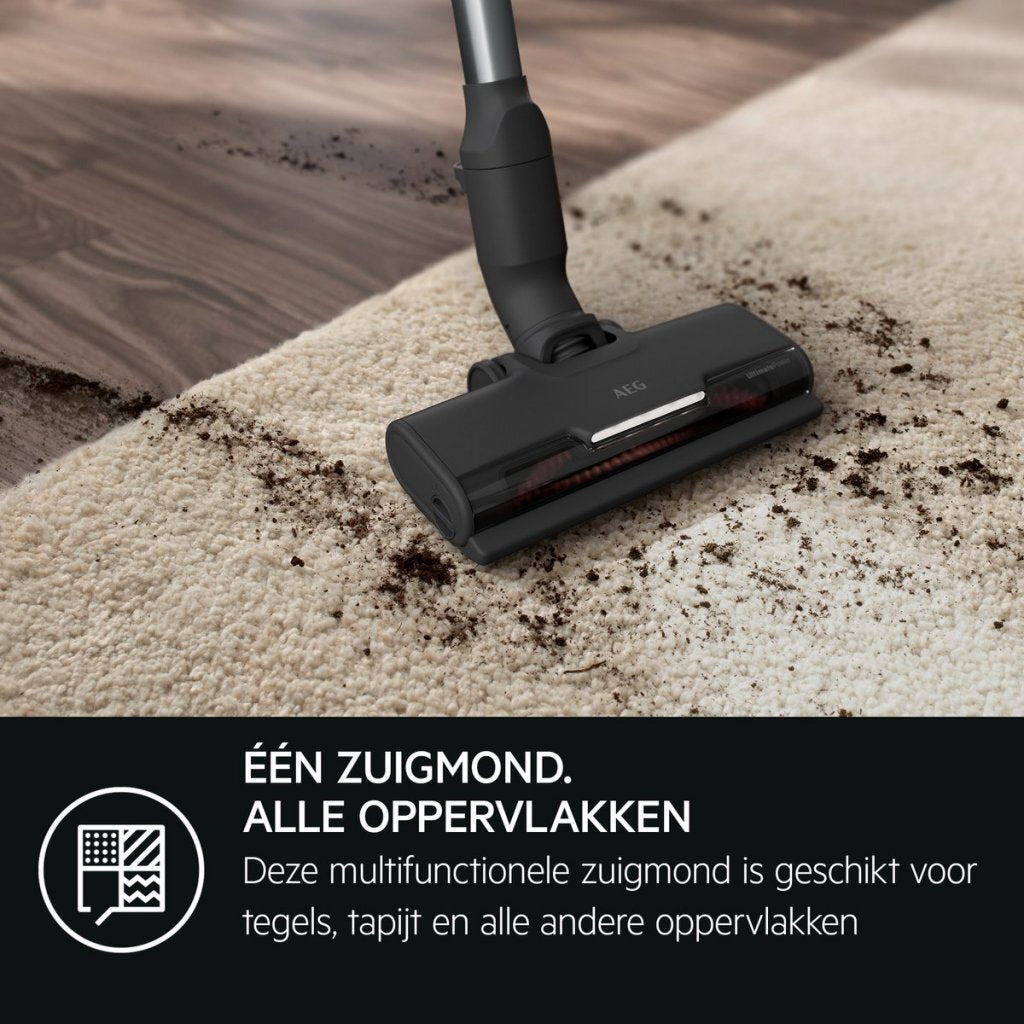 AEG AP71AB14UG Batteriestahl Stahlstaubsauger grau schwarz