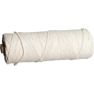 Creativ Company Docht für Bienenwachsplatten, zur Verwendung mit Kerzen aus Bienenwachsplatten, Größe 3, Dicke 2-3 mm, 100 g, 80 m 1 Rolle