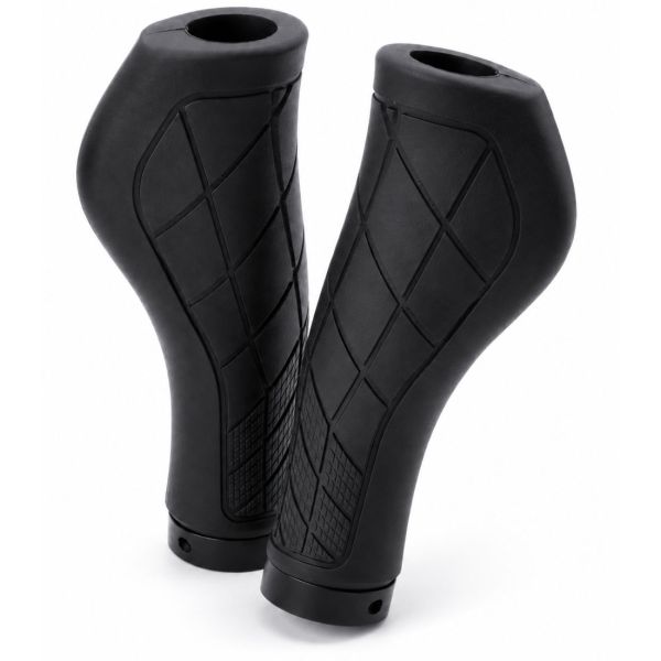 Edge Ergo City Griffe - 136 mm - Fahrrad - schwarz