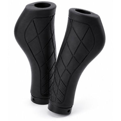 Edge Ergo City Griffe - 136 mm - Fahrrad - schwarz