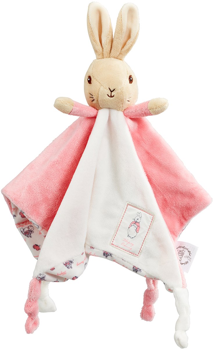 Rainbow Designs Peter Rabbit Kuscheltuch Tutje rosa 30 cm