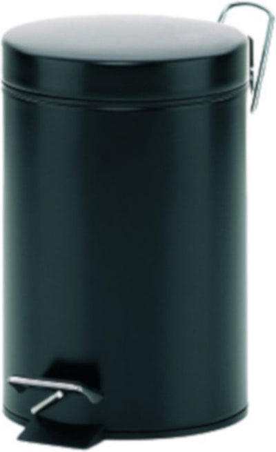 Kela Monaco Tretabfalleimer - 3 l - Schwarz -