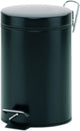 Kela Monaco Tretabfalleimer - 3 l - Schwarz -