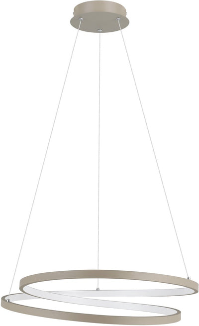 Eglo Ruotale Hängelampe - LED - ø 55 cm - Sandfarbe Beigeweiß