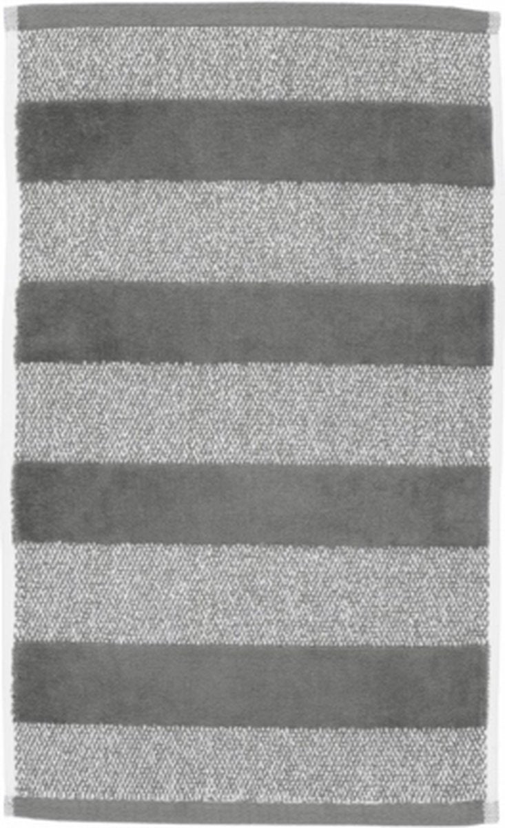 Bettwäschehouse Sheer Stripe – Gästehandtuch – 30 x 50 cm – Anthrazit