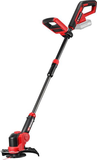 Einhell Akku-Rasentrimmer GE-CT 18 25 Li Solo – Power X-Change – 18 V Li-Ion – Schnittdurchmesser: 25 cm – dreh- und neigbarer Motorkopf – Blumenschutz – exkl. Akku und Ladegerät