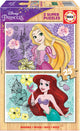 Educa - Holzpuzzle - 2x25 Teile - Disney Prinzessin.