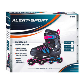 Alarm Alarm Inline Skates Größe 35-38 Pink Blue Black