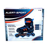 Alarm-Alarm-Inline-Skates Größe 35-38 Schwarzblau Orange