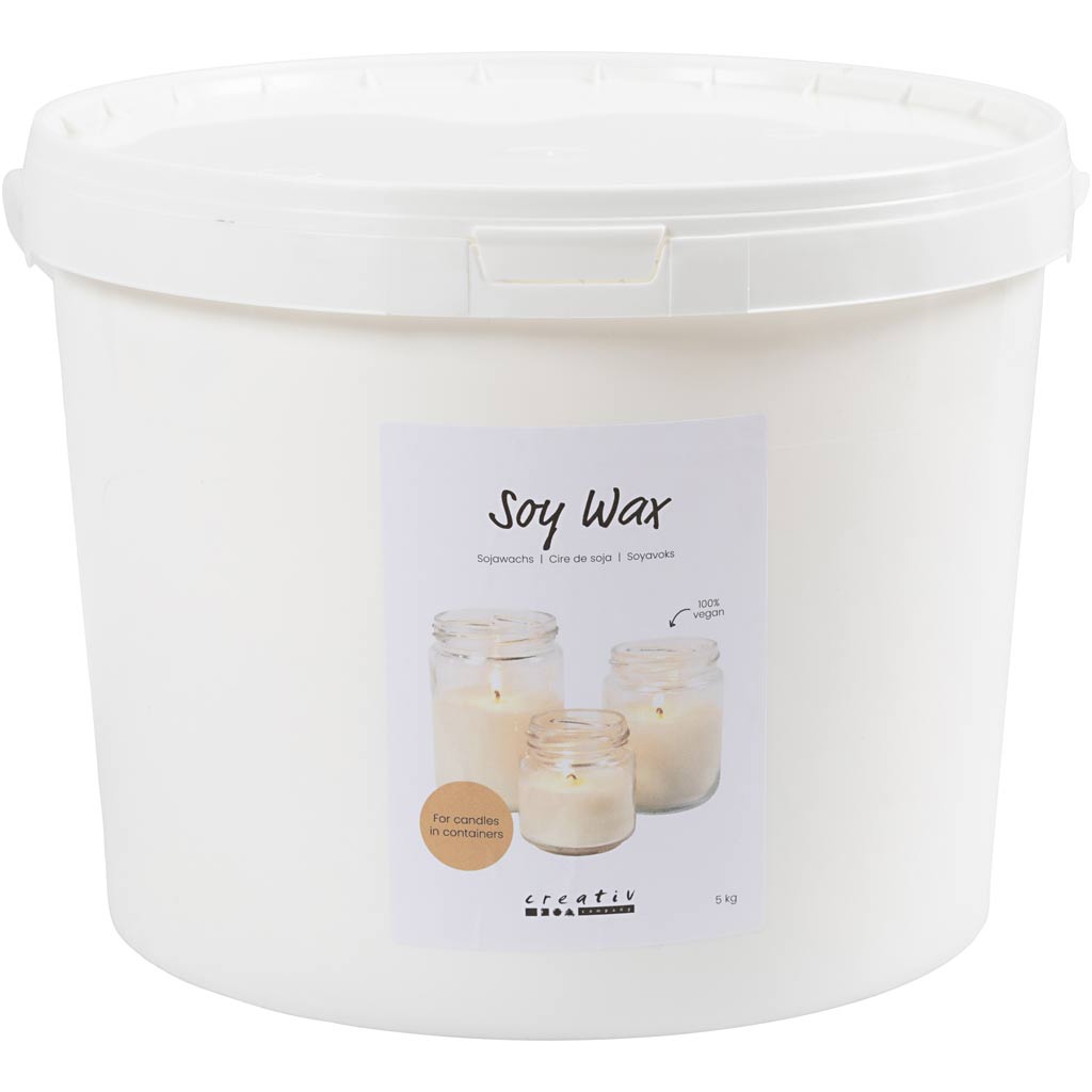 Creativ Company Sojawachs, 5 kg 1 Karton