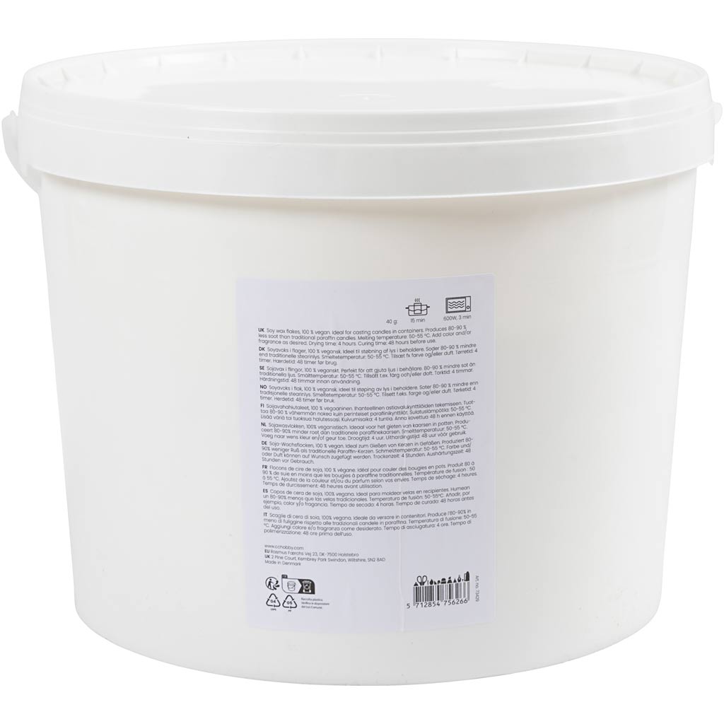 Creativ Company Sojawachs, 5 kg 1 Karton