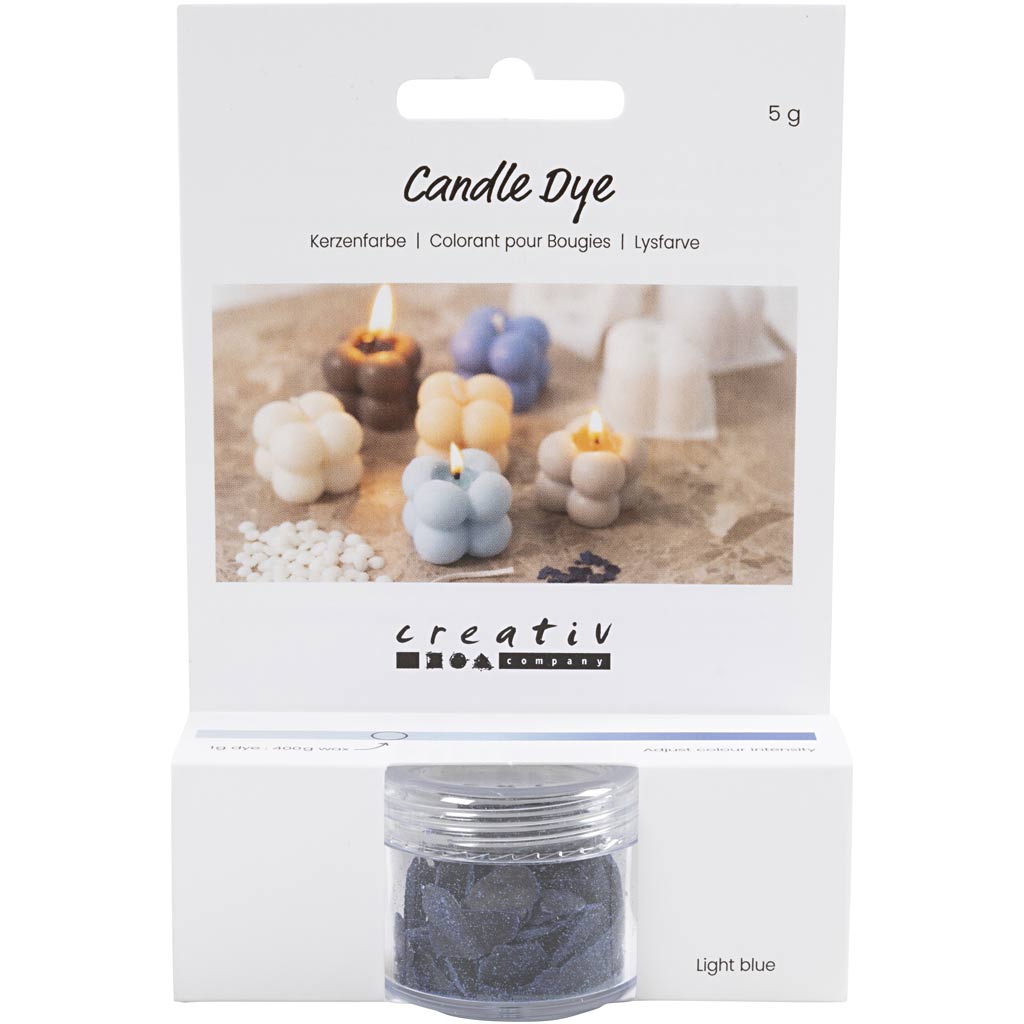 Creativ Company Kerzenfarbe, hellblau, 5 gr 1 Box