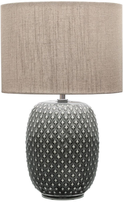 Pauleen LED-Tischleuchte ziemlich edel - E27 - max. 60 W – Wohnzimmer, Schlafzimmer, Esszimmer – Graubeige
