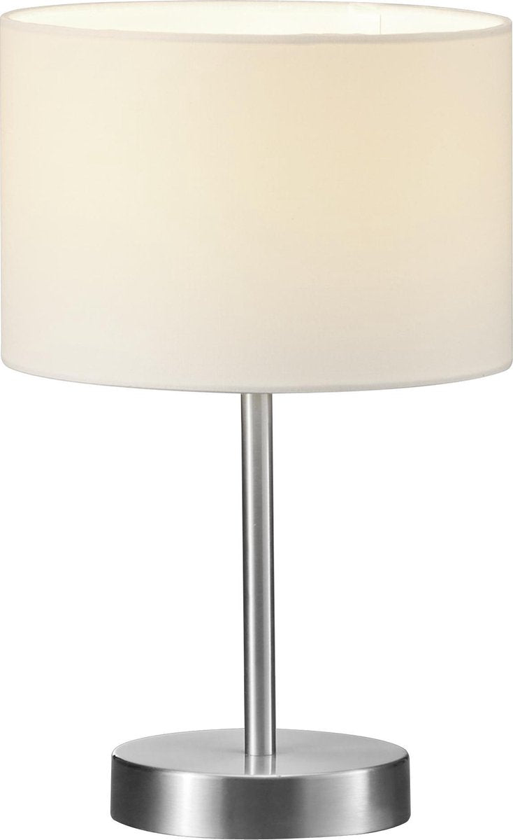 Trio Hotel - Tischleuchte - Nickel matt - exkl. 1x e14 4,9 w - Schnurschalter