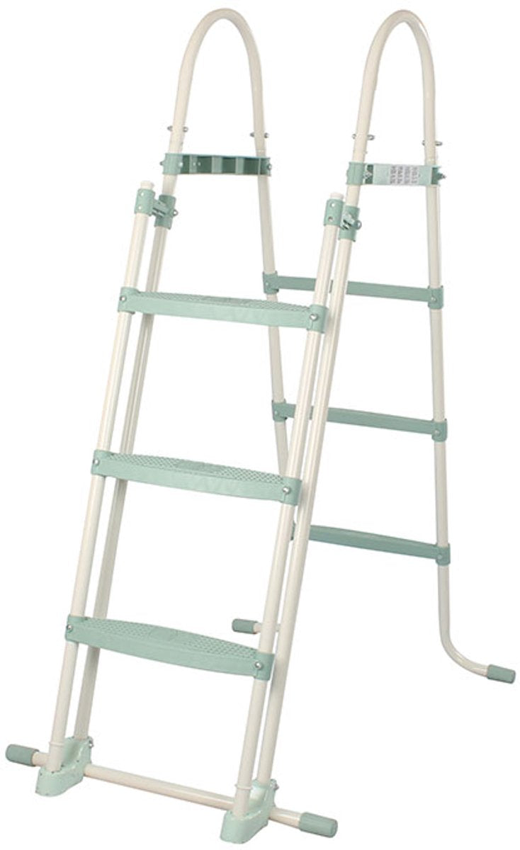Schwimmbadetreppe Plastik grün 107 cm