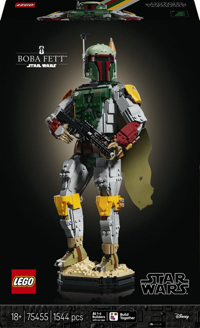 Lego Star Wars Boba Fett Bausatz für Erwachsene und Dekoration 75455