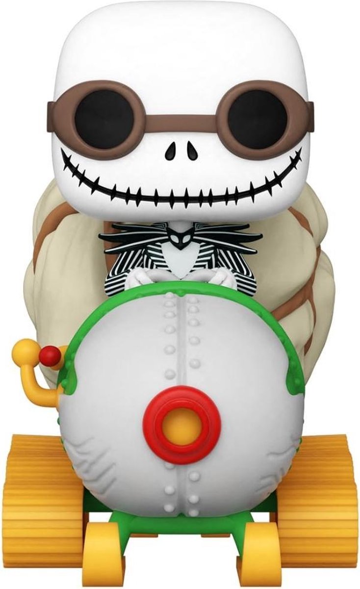 Funko der Albtraum vor Weihnachten – Disney Pop! Rides Jack with Goggles Snowmobile 18 cm Sammelfigur – Mehrfarben
