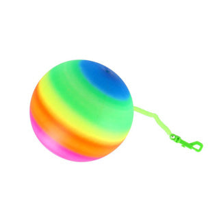Regenbogenkugel auf Kabel, 21 cm