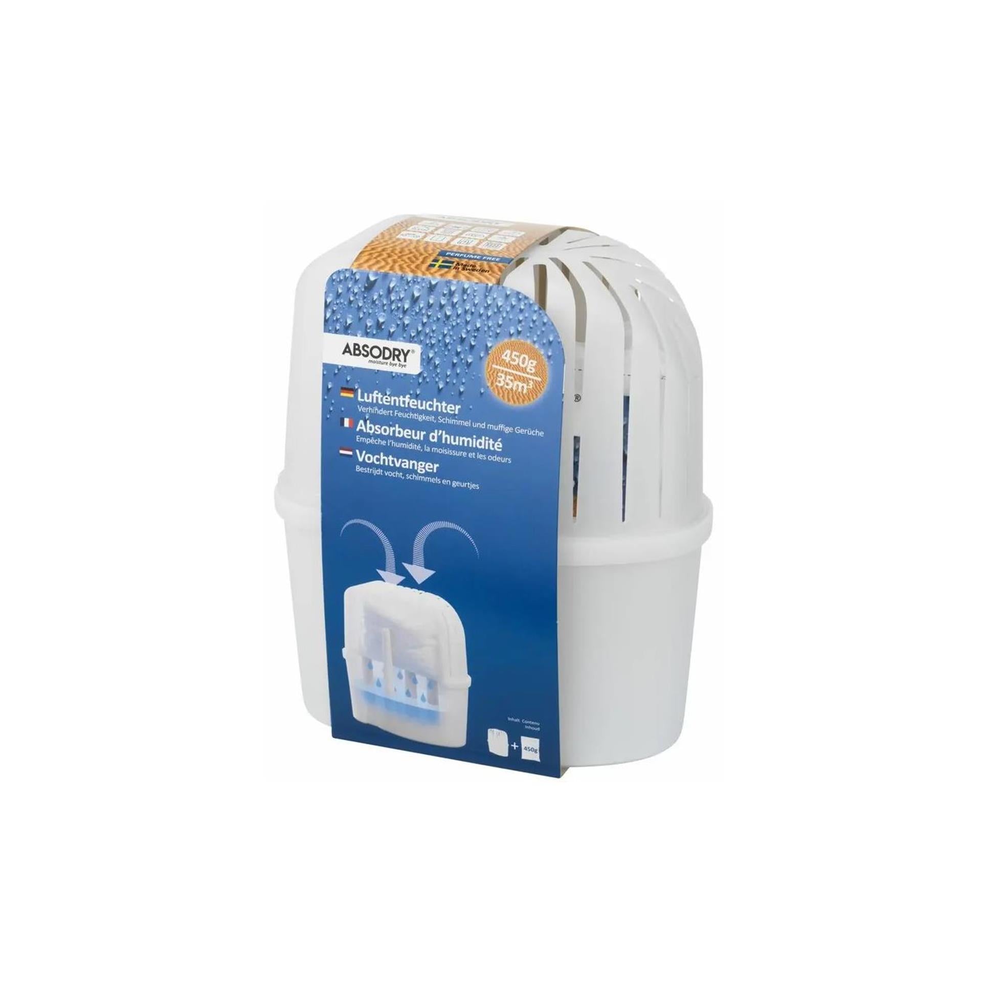 Absodry Feuchtigkeitsabsorber + Nachfüllung 450gr