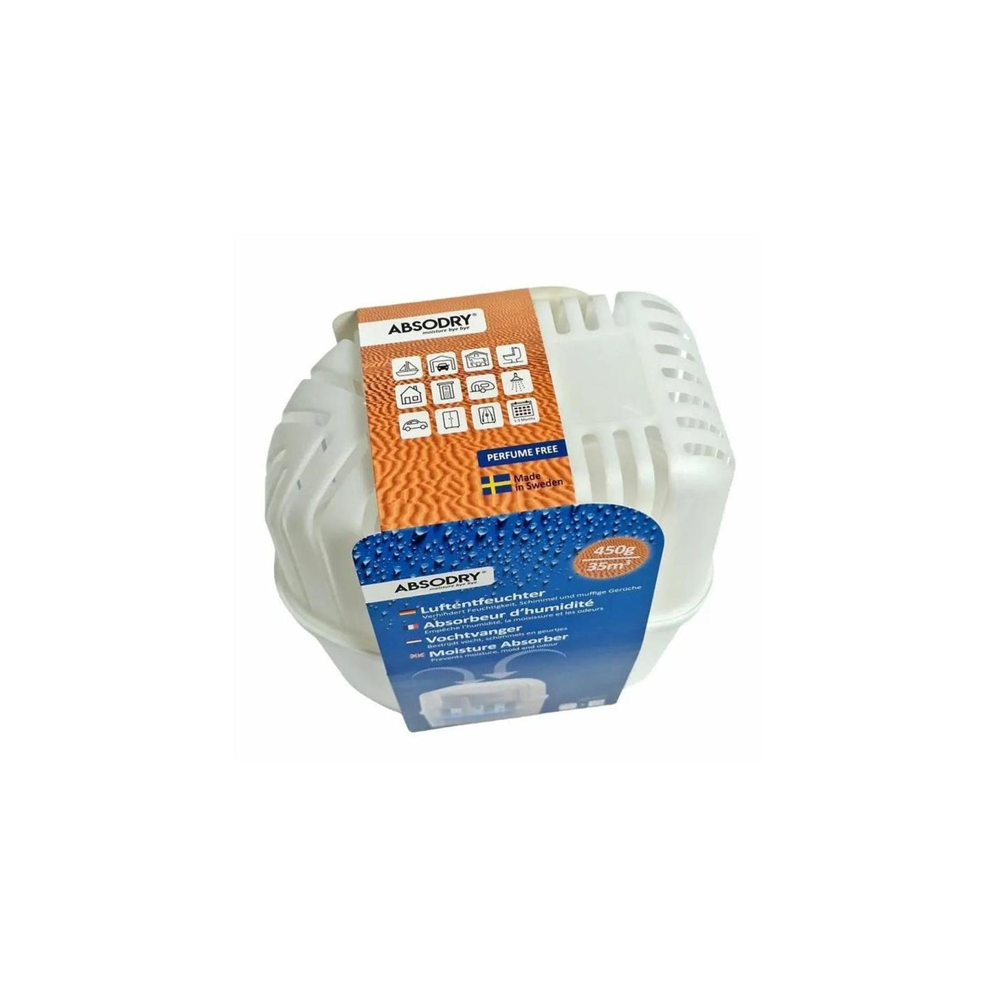 Absodry Feuchtigkeitsabsorber + Nachfüllung 450gr