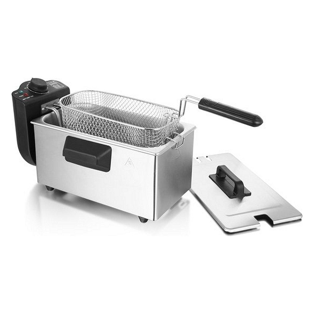 Emerio df-120482 Fritteuse 3l 2000w Edelstahl schwarz