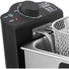 Emerio df-120482 Fritteuse 3l 2000w Edelstahl schwarz