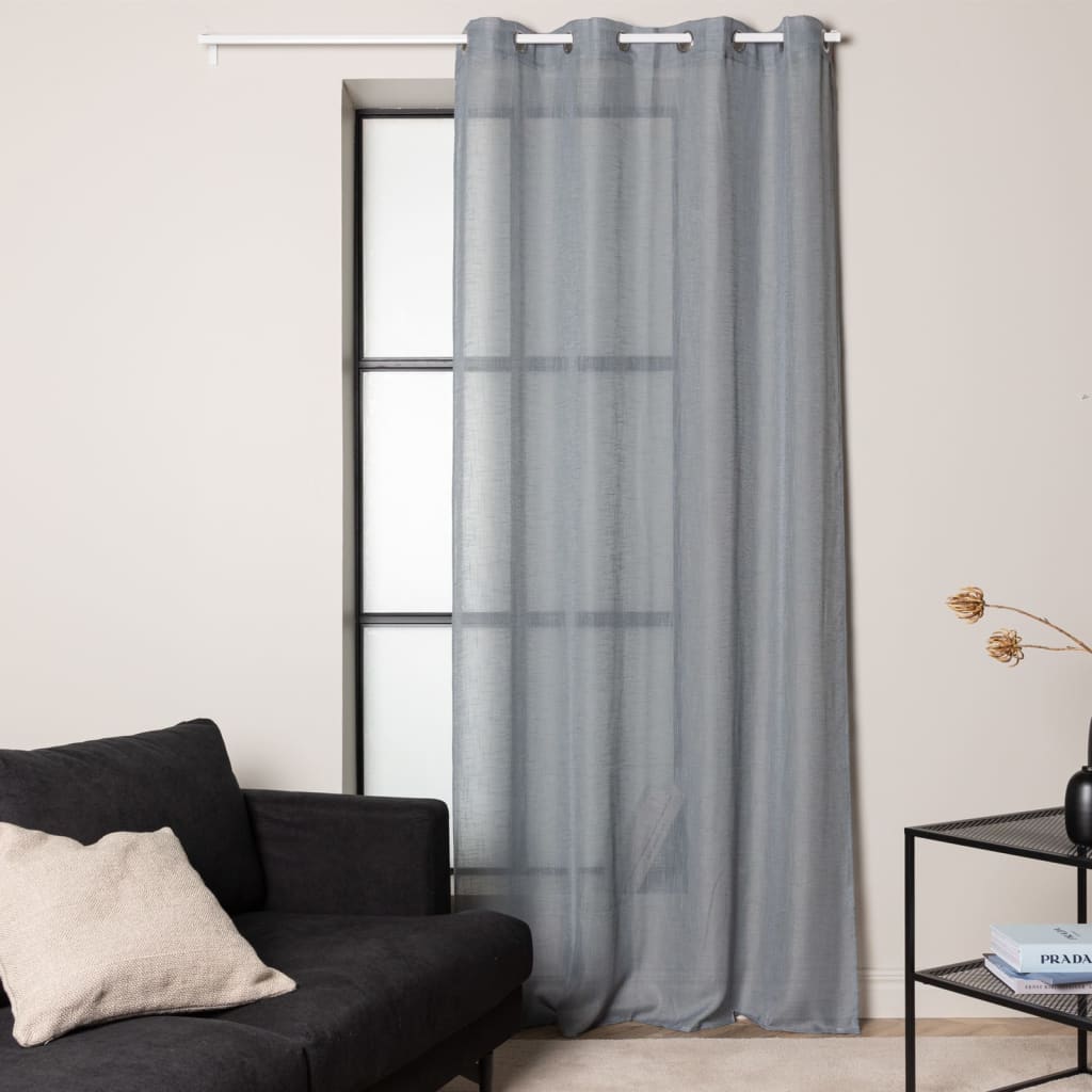 Güterhaus Wagen Sie Home Vorhang Kaya 240 x 140 cm Polyester hellgrau