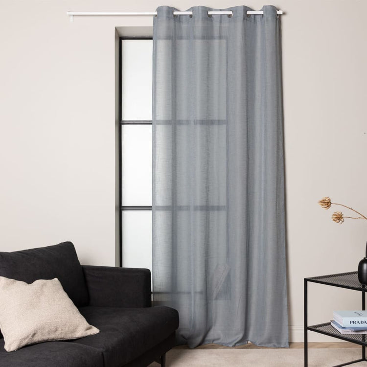 Güterhaus Wagen Sie Home Vorhang Kaya 240 x 140 cm Polyester hellgrau