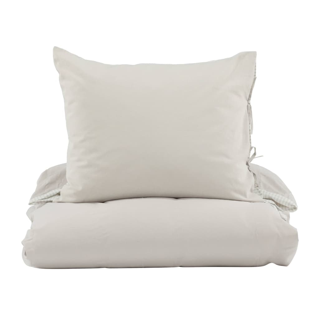 Venture Home Venture Home Duvet Cover Jenna 200x150 cm Baumwollsand -gelöscht