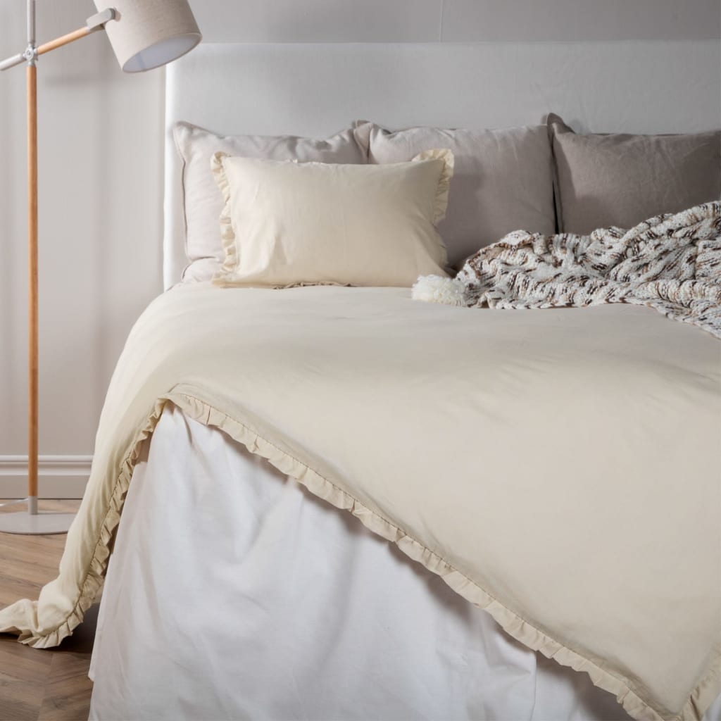 Venture Home Venture Home Duvet Cover Lias 200x150 cm Baumwoll Beige