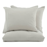 Venture Home Venture Home Duvet Cover Mila 220x240 cm Baumwolle hellgrau - afbeelding 2
