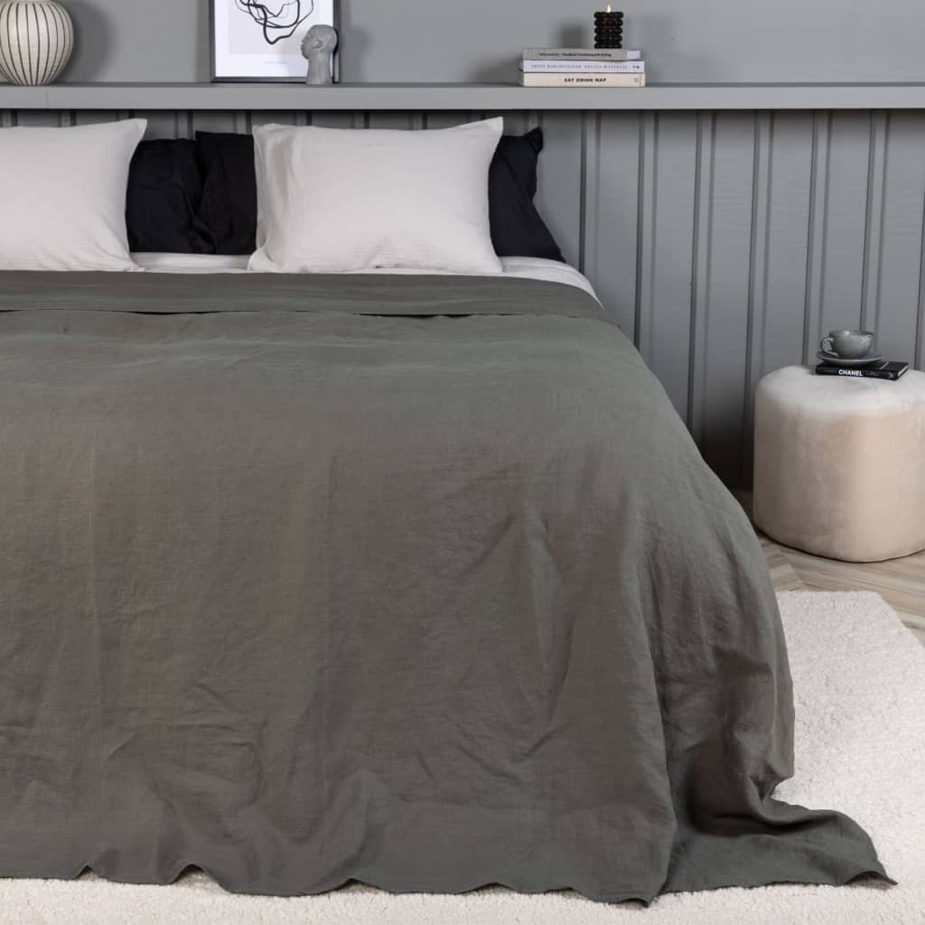 Venture Home Venture Home Betsprey Milo 260x260 cm Polyestergrau