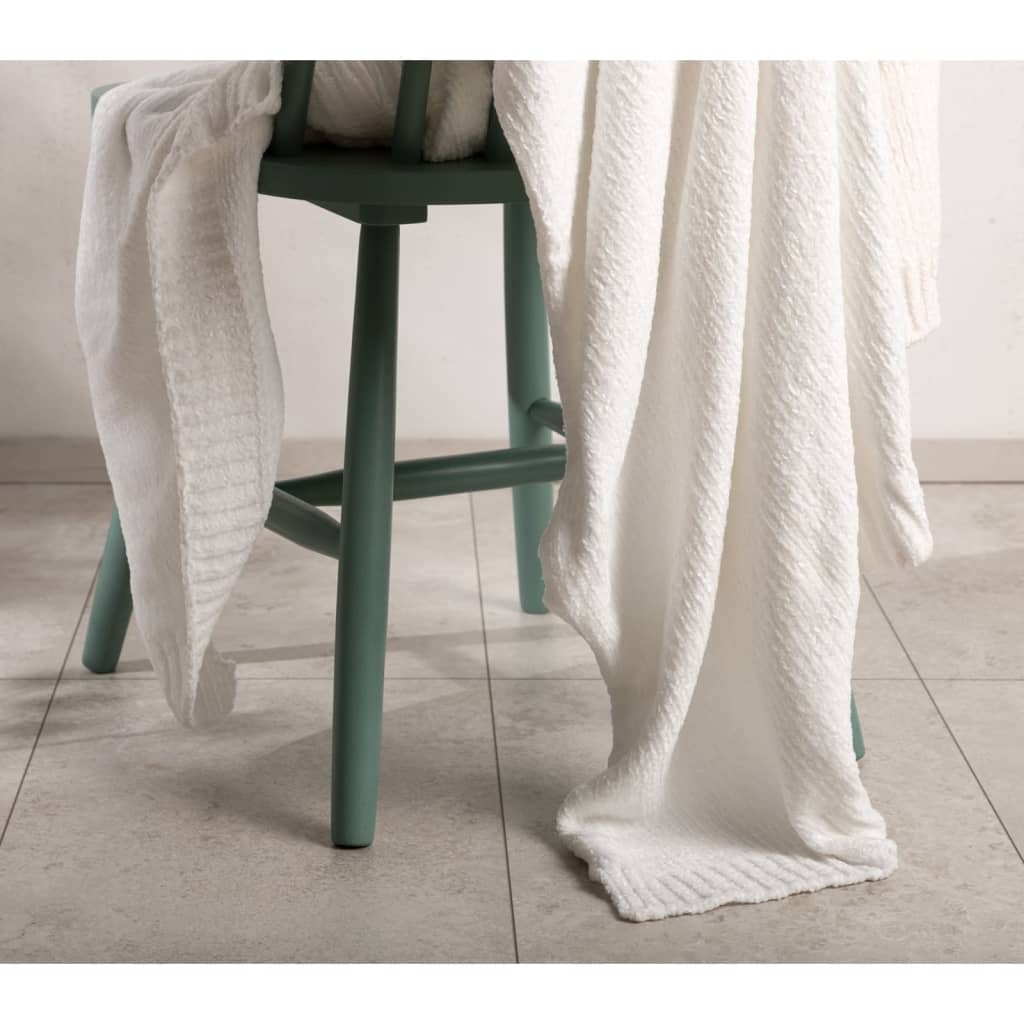 Venture Home Venture Home Plaid Verbündeter 170x130 cm Polyesterweiß