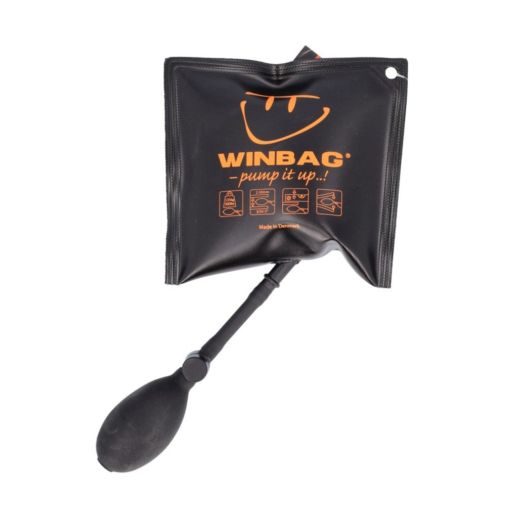 Markenloses Winbag-Montagekissen schwarz
