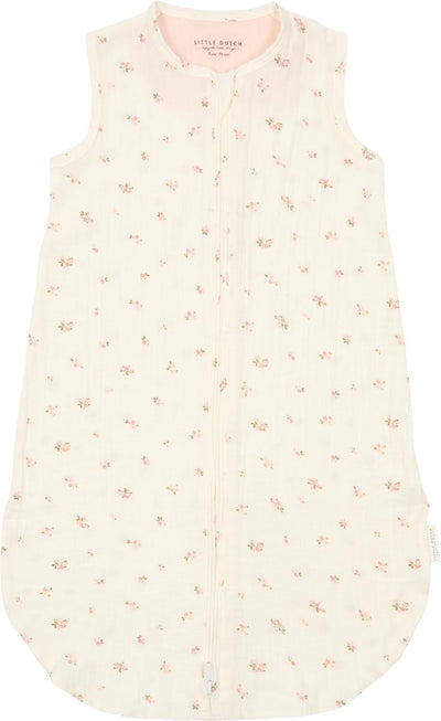 Little Dutch Schlafsack Sommer hydrophil 90 cm – Weiß – Größe 90 cm – Feengarten – Feenblüte