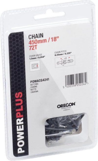 Powerplus powacg4241 Sägekette Oregon – 18'' (450) 72t Erz