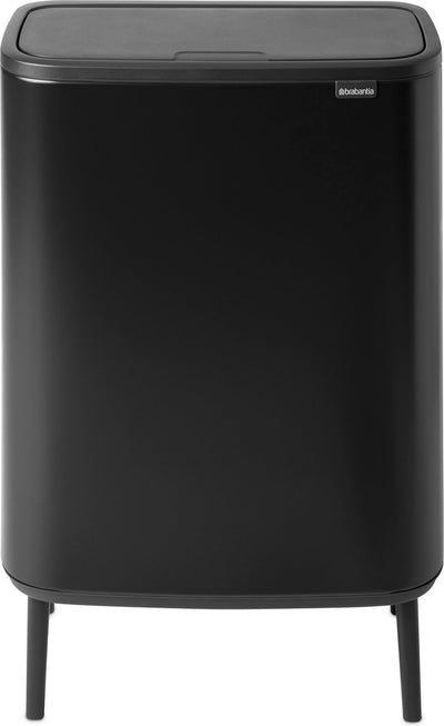 Brabantia Bo Touch Bin Hi Abfallbehälter – 60 Liter – 1 Fach – mattschwarz