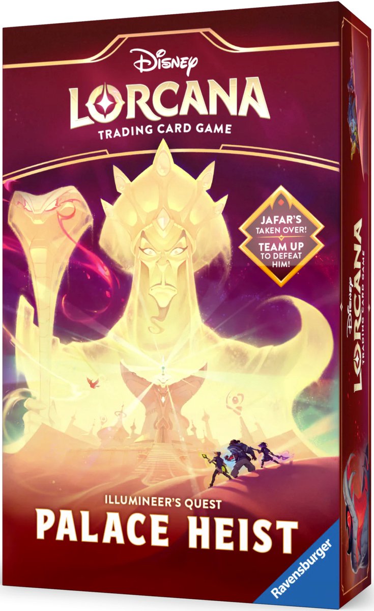 Disney Lorcana Ravensburger TCG Illumineer's Quest: Palace Heist *Englische Ausgabe* Sammelkarten