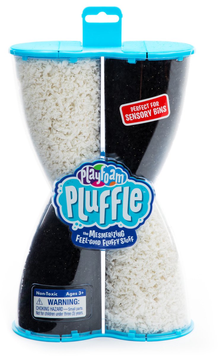 Lernressourcen Playfoam Pluffle™ Twist Schwarz Weiß - 1+